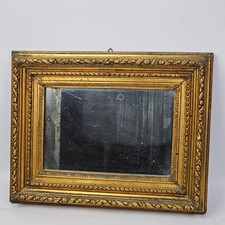 Specchiera Antica Legno Dorato