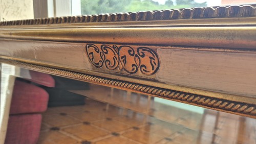 Specchio antico decorato - specchio,