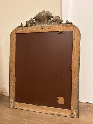 Antico specchio legno - in,