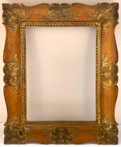 Antica cornice legno - legno, dorato