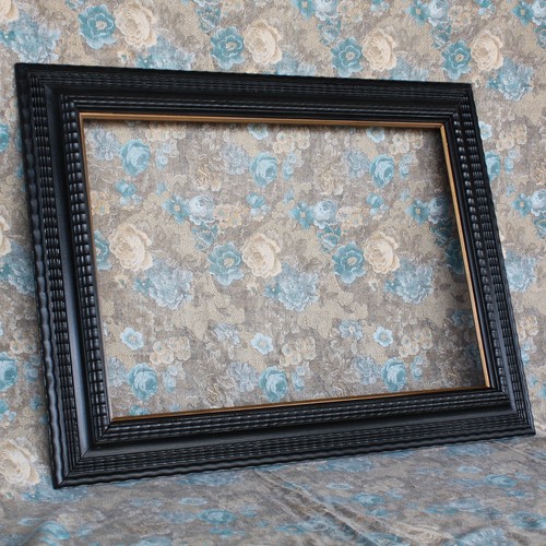 Antica cornice guilloche nera - cornice,