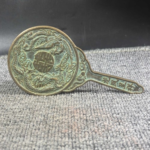 Vintage style brass hand - brass,