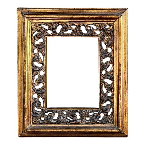 Antica cornice legno dorato - antica,