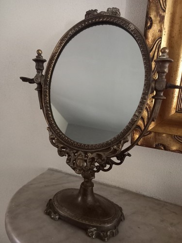 Antico specchio inclinabile - , da