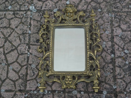 Antica cornice bronzo da - antica,