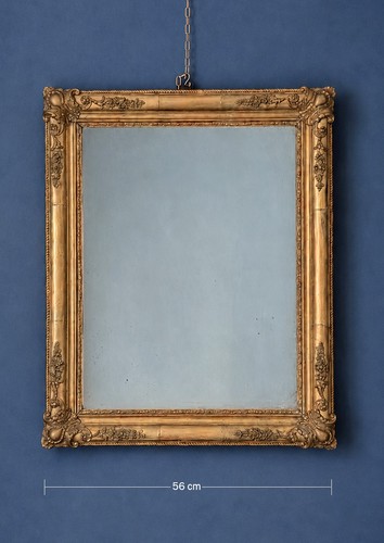 Antico specchio francese - specchio,