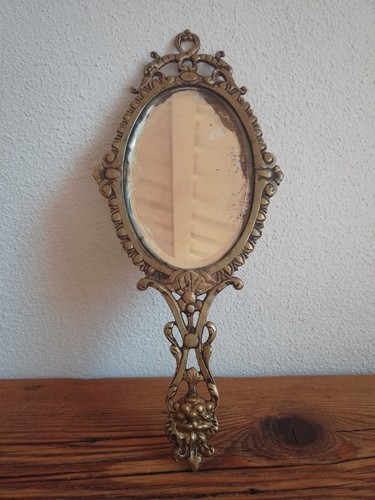 Specchio mano antico ottone - mano,
