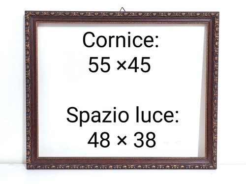 Cornice legno oro barocca - legno,