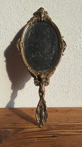 Specchio mano antico 1890 - mano,