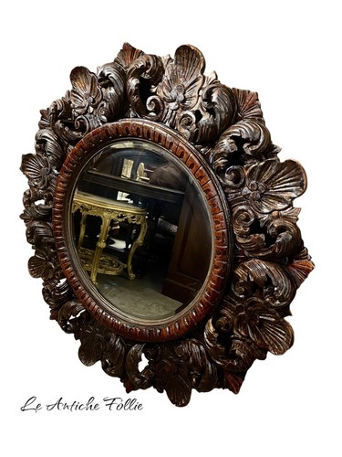 Specchiera antica legno - in,
