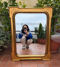ANTICO SPECCHIO  IN LEGNO