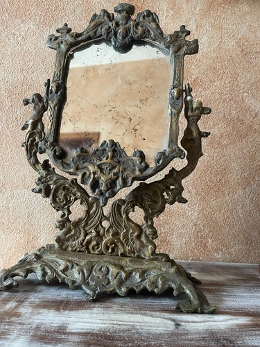 Antico specchio tavolo in - da,
