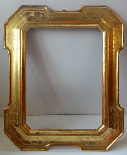 Antica cornice legno con - cornice,