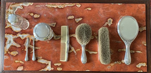 Antico set toilette con - da,